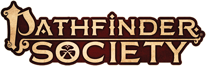 Logo of the Pathfinder Society and link to official page